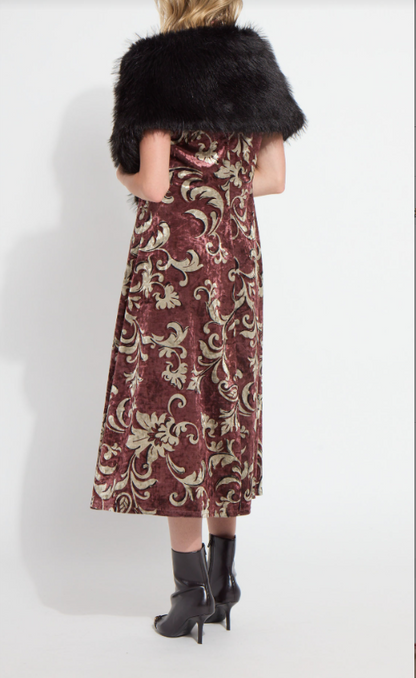 CARLA FAUX FUR STOLE 24-4044