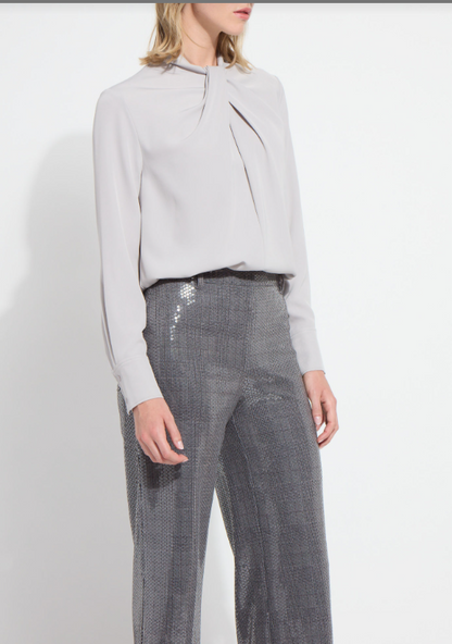 HARMONY DRAPED TWIST BLOUSE 23-4027