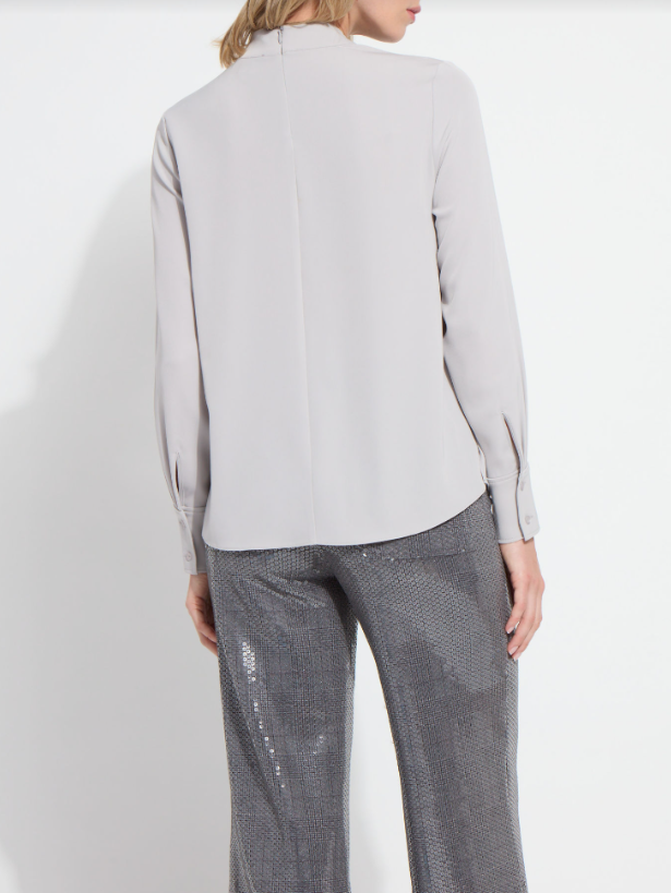 HARMONY DRAPED TWIST BLOUSE 23-4027