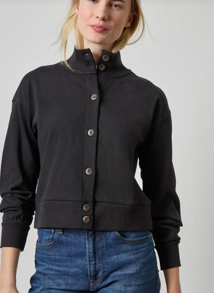 MOCK NECK CARDIGAN PA3586