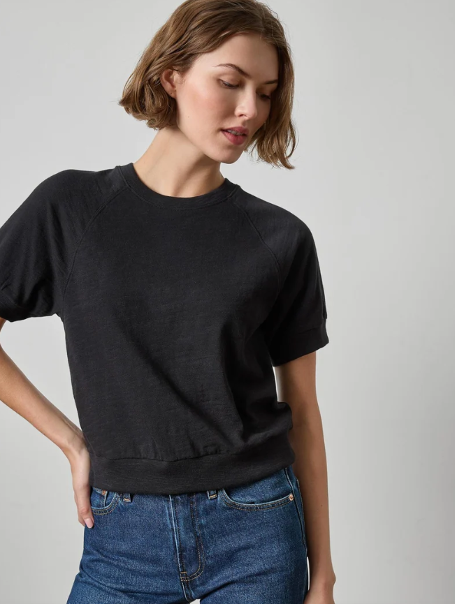 VINTAGE SHORT SLEEVE RAGLAN TOP PA3614