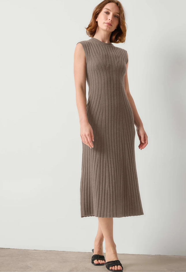 MIDI FLARE DRESS PA3715