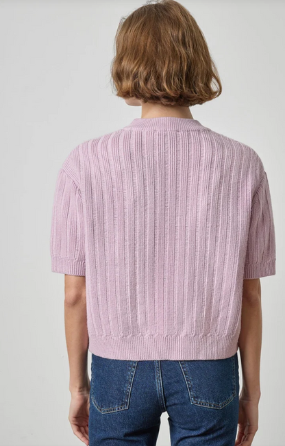 TEXTURED EASY CREWNECK PA3592