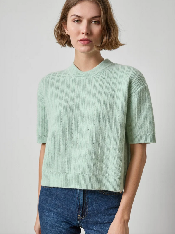 TEXTURED EASY CREWNECK PA3592