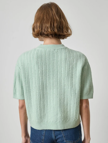 TEXTURED EASY CREWNECK PA3592