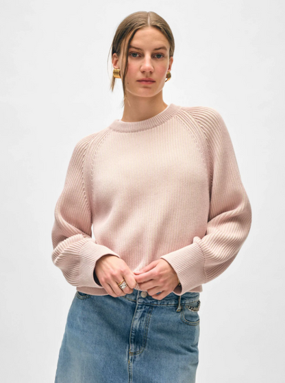 COTTON PLAITED CREW 20962