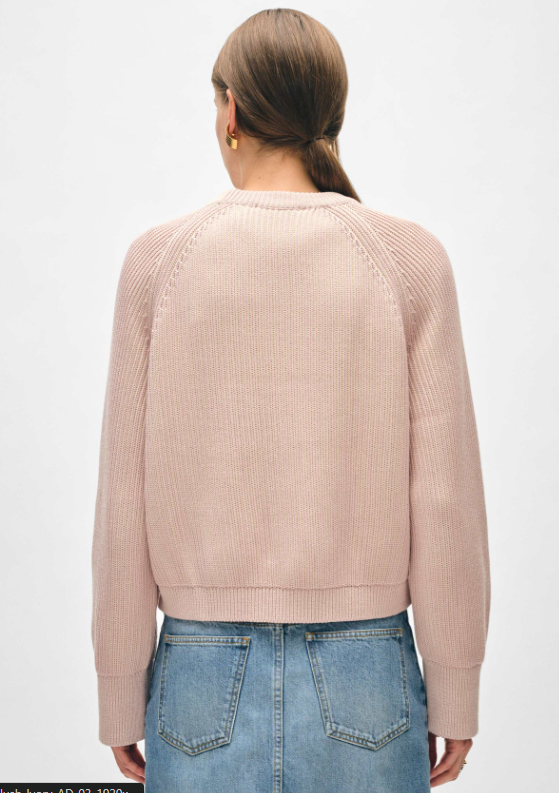 COTTON PLAITED CREW 20962