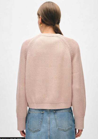 COTTON PLAITED CREW 20962