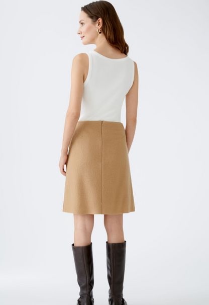 BOILED  WOOL MINI SKIRT 79363