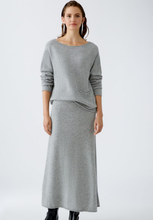 KNIT MIDI SKIRT 89850