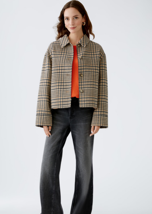 TWEED BOXY JACKET 90010