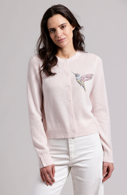 HUMMINGBIRD CROPPED CARDIGAN 9220