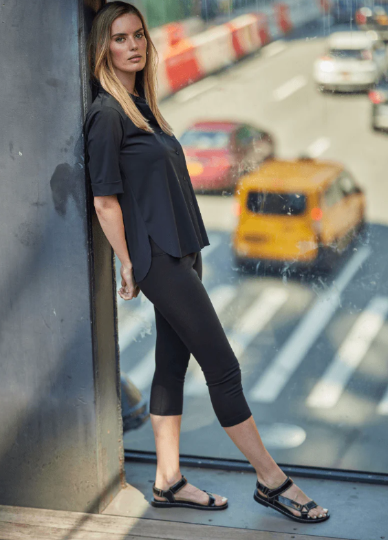 JOSIE SHORT SLEEVE BUTTON DOWN 21-2755