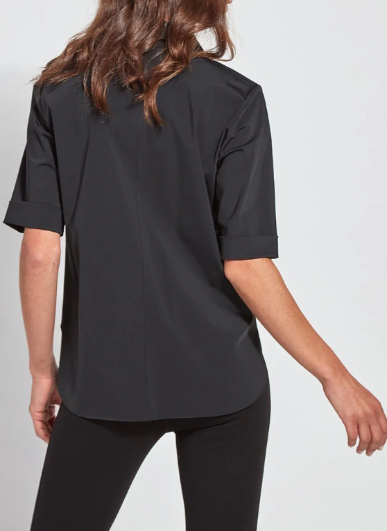 JOSIE SHORT SLEEVE BUTTON DOWN 21-2755
