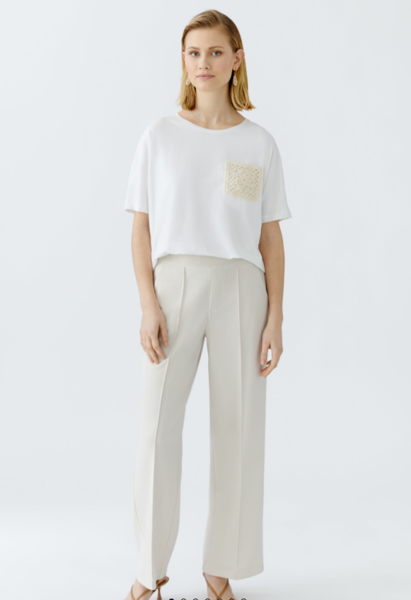 ELASTIC WAIST TROUSERS 91737
