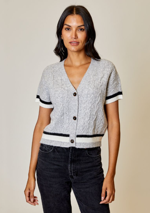 SHORT SLEEVE STRIPE BOTTOM BQS0312017
