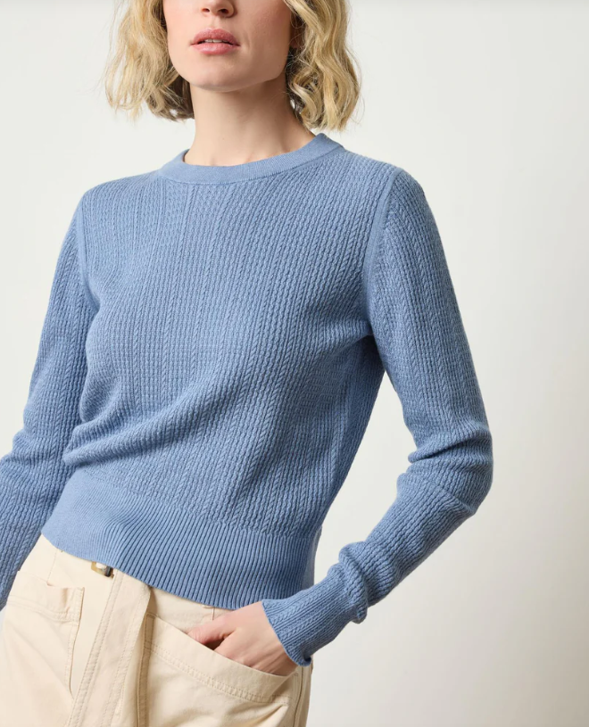 MULTI STITCH PULLOVER SWEATER PA3063