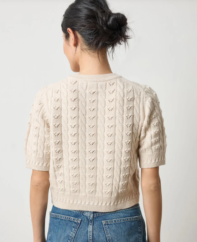 SHORT SLEEVE CARDIGAN PA3068