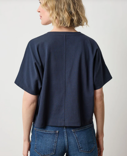SHORT SLEEVE V NECK DOLMAN PA3104