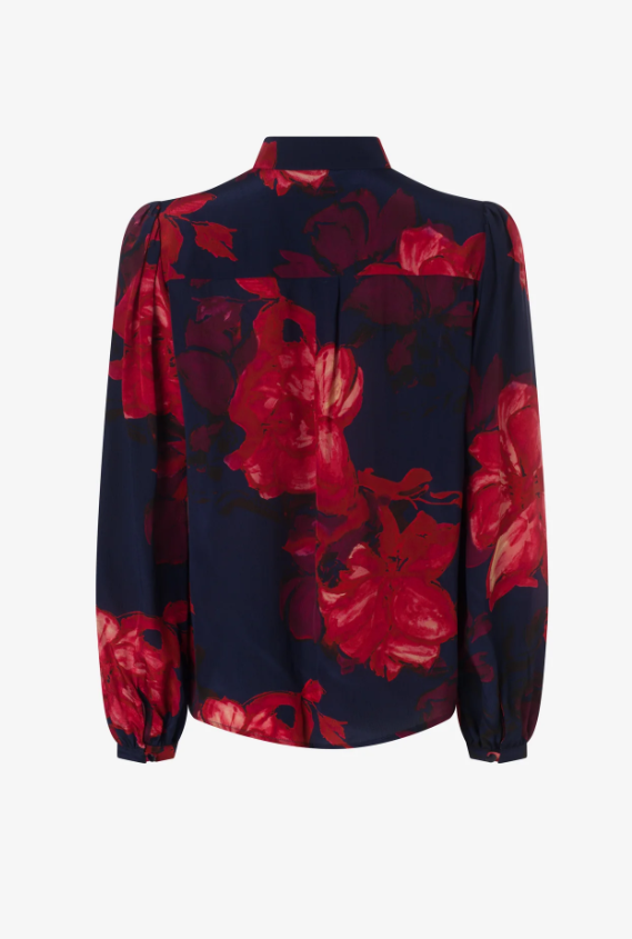 FLORAL PRINT BUTTON DOWN CB1544