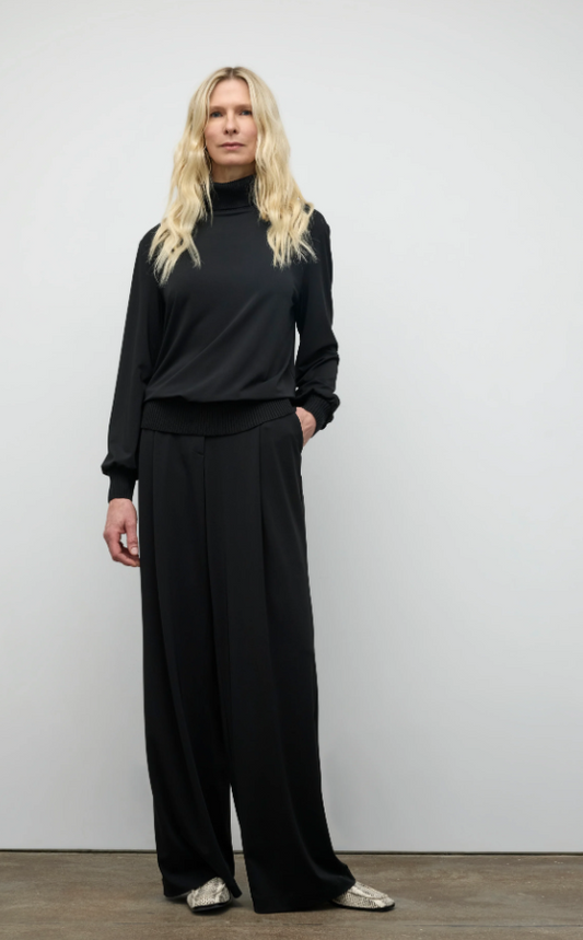 TURTLENECK TOP WITH RIB JM2018