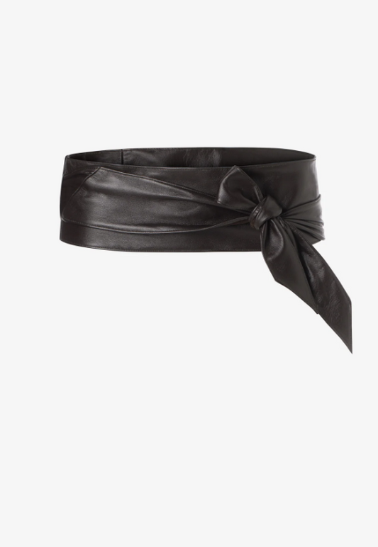 LEATHER WRAP BELT F25LT9120