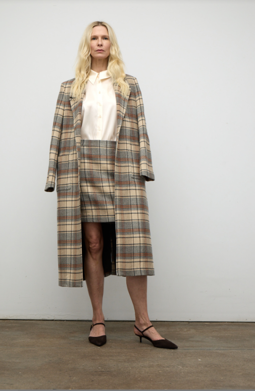 PLAID MINI SKIRT CP3368