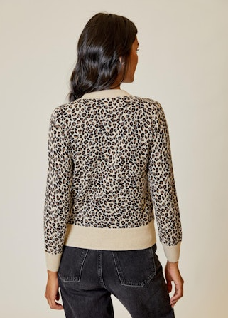 PRINT CARDIGAN CZSE0112016C