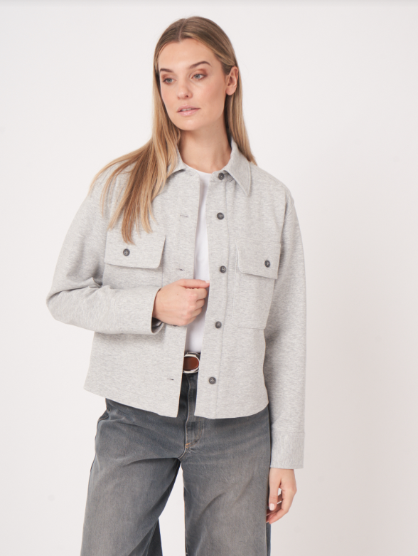 BOXY CROPPED JACKET 500295