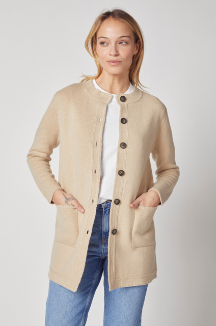 BLANKET STITCH JACKET Y6577