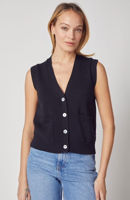 BUTTON VEST N6699