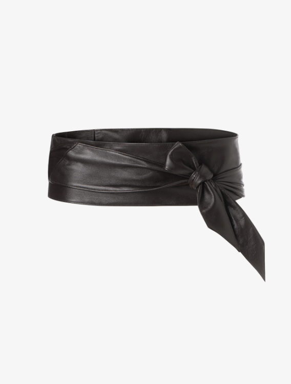 LEATHER WRAP BELT F25LT9120