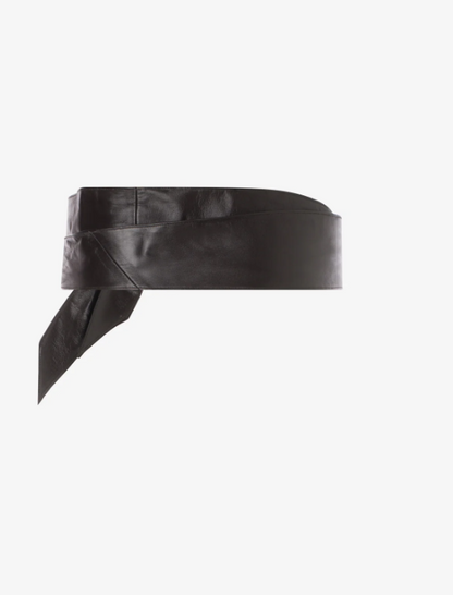 LEATHER WRAP BELT F25LT9120