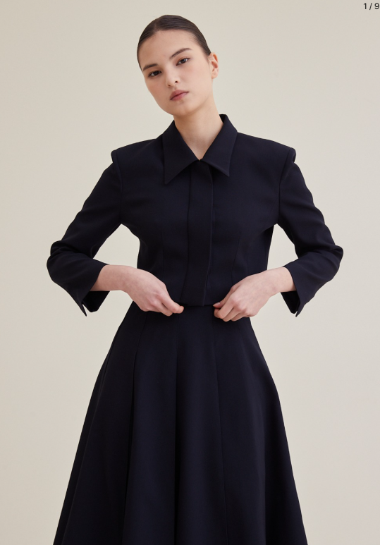 PLEATED SKIRT FW24-SK003