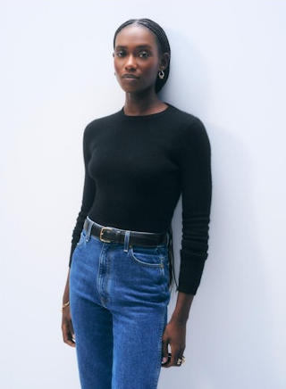 SLIM STRETCH CREWNECK 21249