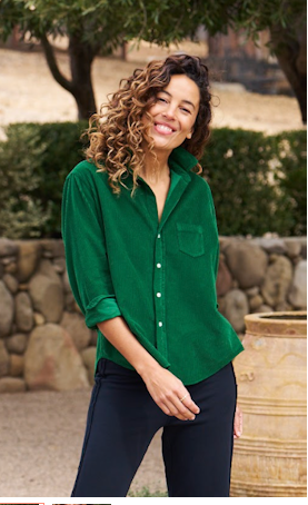 EILEEN RELAXED CORDUROY