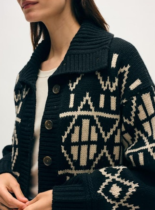 MERINO FAIR ISLE JACKET 21612