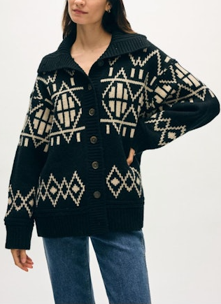 MERINO FAIR ISLE JACKET 21612