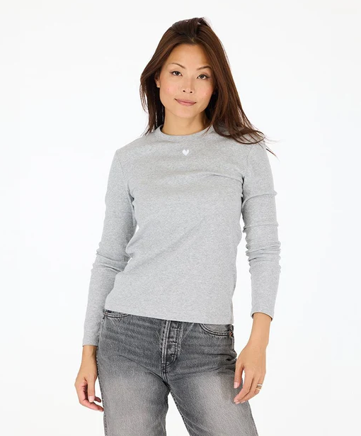 KR LONG SLEEVE RIB TEE KR253-1171