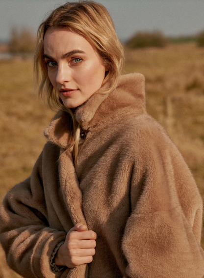 OVERSIZED MINK FUR 800239