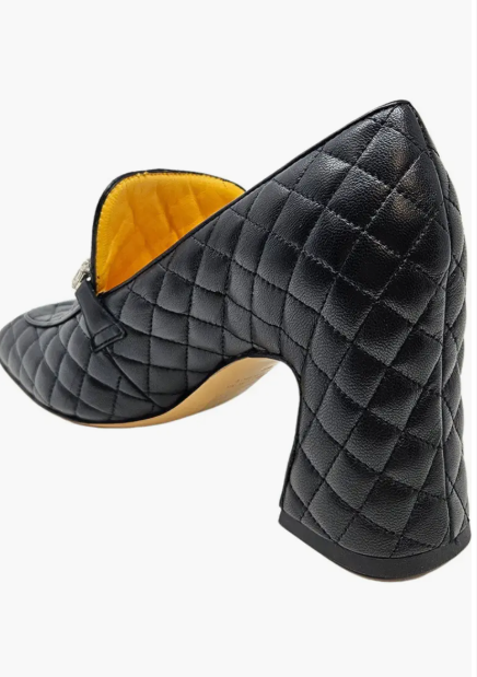 QUILTED JEWEL HEEL MD100