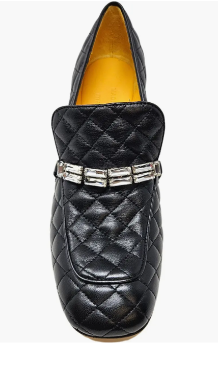 QUILTED JEWEL HEEL MD100