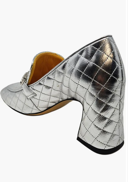 QUILTED JEWEL HEEL MD100