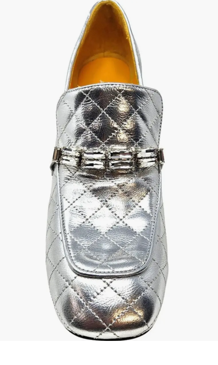 QUILTED JEWEL HEEL MD100