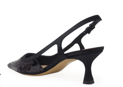 SIVIGLIA SEQUIN KITTEN HEEL