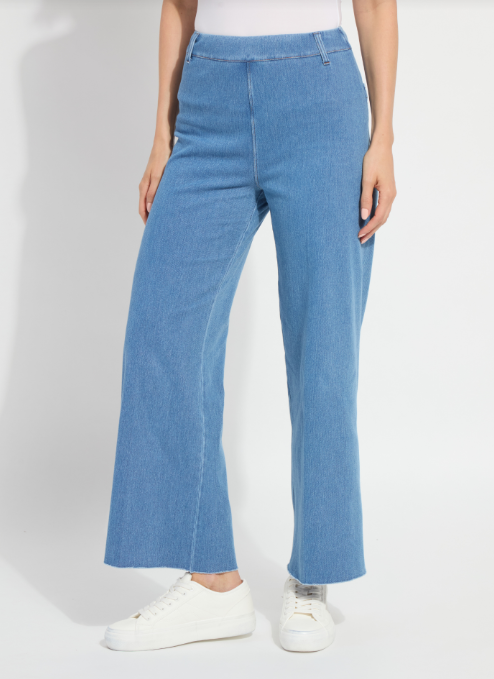 ERIN HI WAIST WIDE LEG DENIM 10-3209