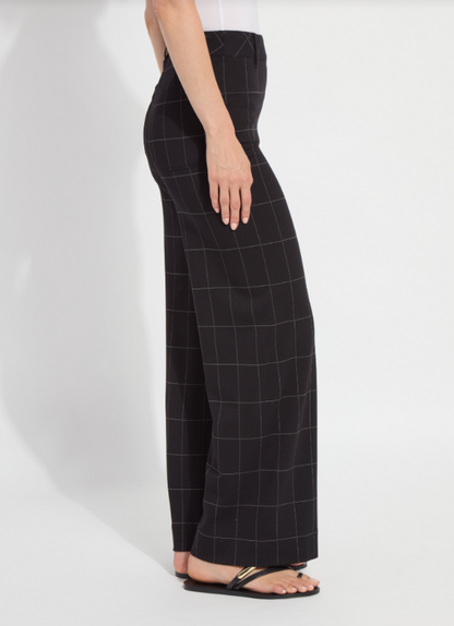 ERIN HI WAIST WIDE LEG PONTE 10-3802