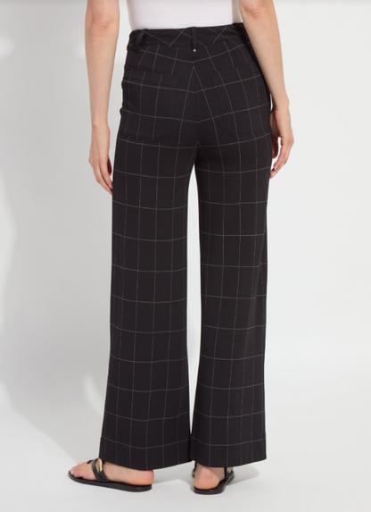 ERIN HI WAIST WIDE LEG PONTE 10-3802