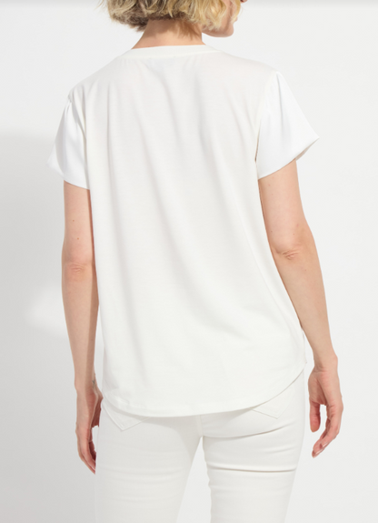 SAORI V NECK TOP 21-3825