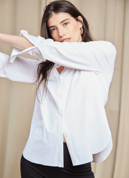 CONNIE SLIM BUTTON DOWN 23-2435